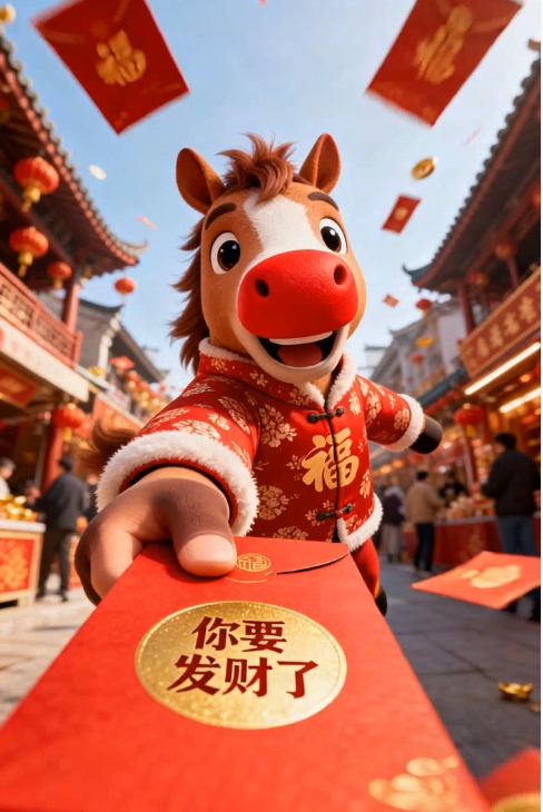 2026年春節放假通知,祝大家闔家幸福，馬年大吉！
